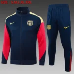 2024/2025 Barcelona Jacket Training Jersey Set