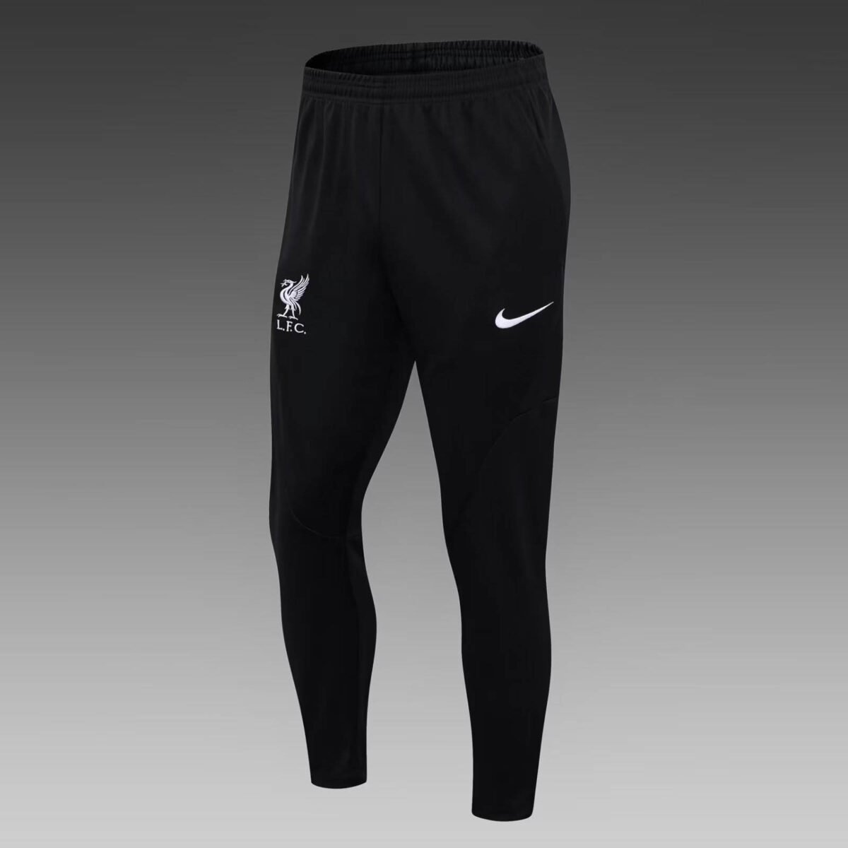 2023/2024 Liverpool Half-Pull Training Suit Black Jersey Set - Image 5