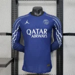 2024/2025  Psg Paris Saint-Germain Long Sleeve Player Version Fourth Away Football Shirt