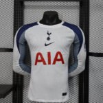 2025/2026 Player Version Long Sleeve Tottenham Home Football Shirt