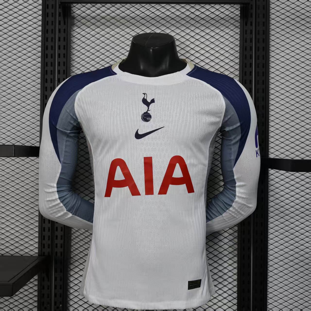 e85fed38e5afc5fa5392d4c966a82757.jpg 2025/2026 Player Version Long Sleeve Tottenham Home Football Shirt - Image 1