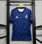 2025/2026 Real Madrid Pre-race suit Blue Football Shirt