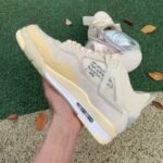 Off-White x Jordan 4 SP ??Sail?? - Image 5