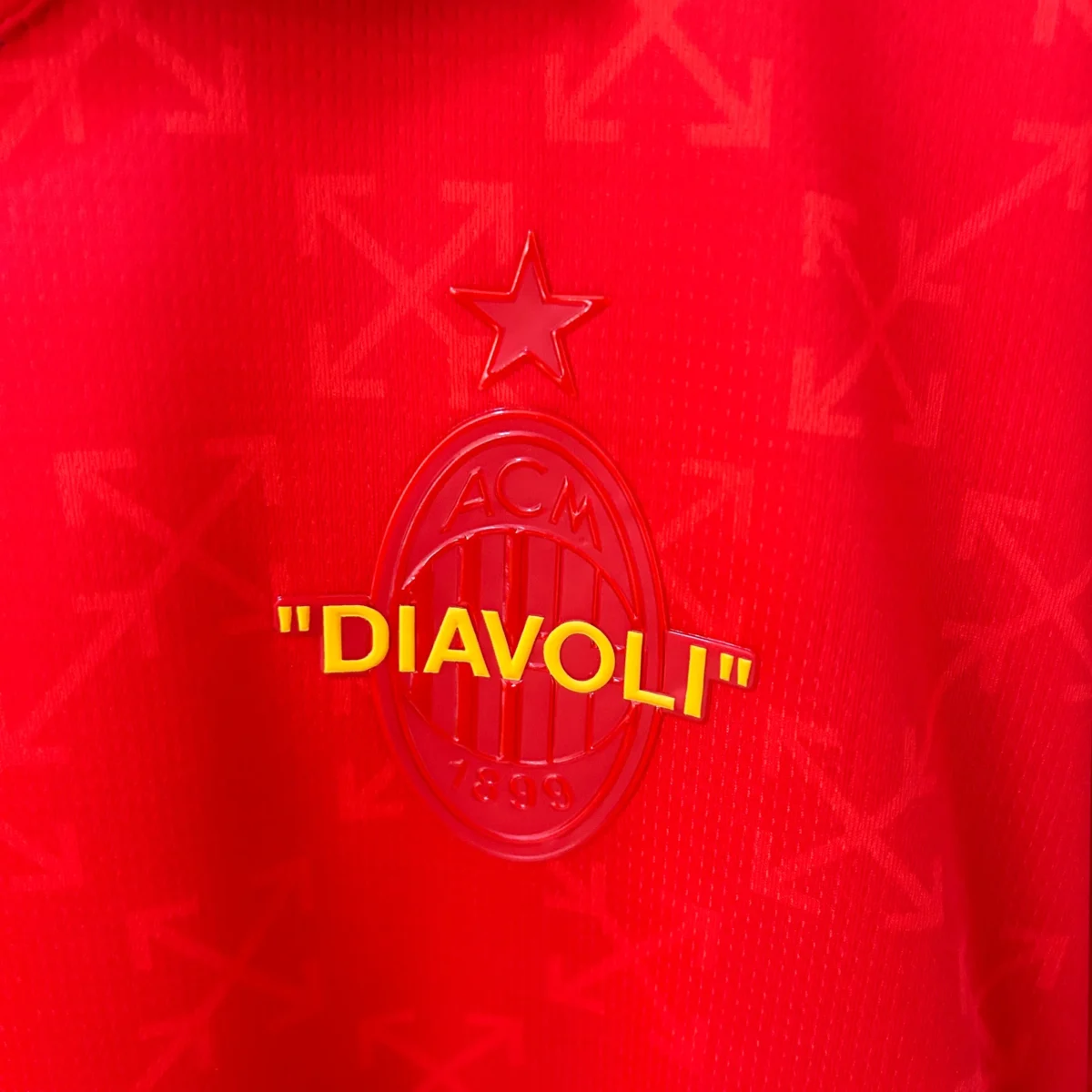 2024/2025 AC Milan Fourth Away Red Soccer Jersey - Image 10