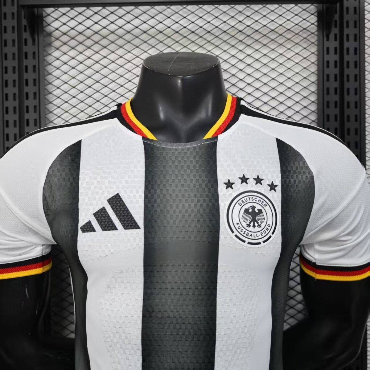 2026 Player Version Germany Black and White Special Edition Football Jersey - Image 3