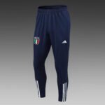 2023 Italy Half-Pull Training Suit Royal Blue Soccer Shirt Set - Image 5