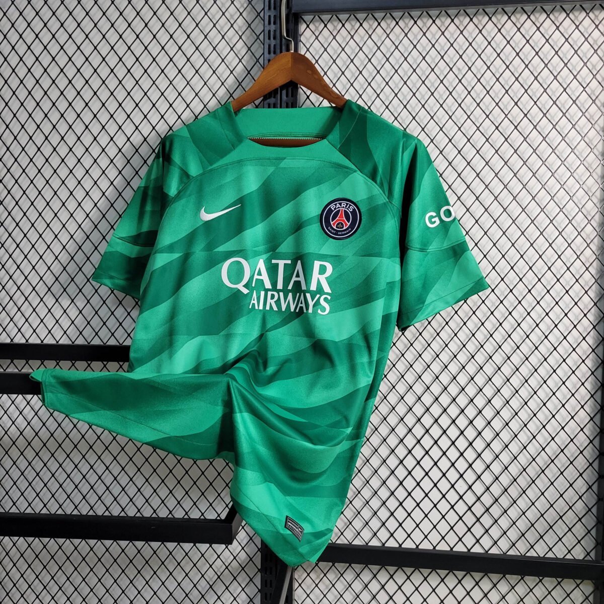 2023/2024 Psg Paris Saint-Germain Goalkeeper Green Football Shirt - Image 8
