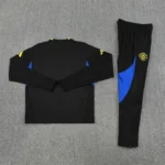 2025/2026 Manchester United Player version Half-Pull Training Suit Black Football Shirt Set - Image 6