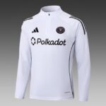 2025/2026 Inter Miami Half-Pull Training Suit White Soccer Jersey Set - Image 3