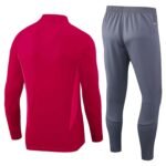2023/2024 Arsenal Half-Pull Training Suit Red Football Shirt Set - Image 2