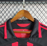 2006/2007 Retro Long Sleeve AC Milan Home Football Shirt - Image 6