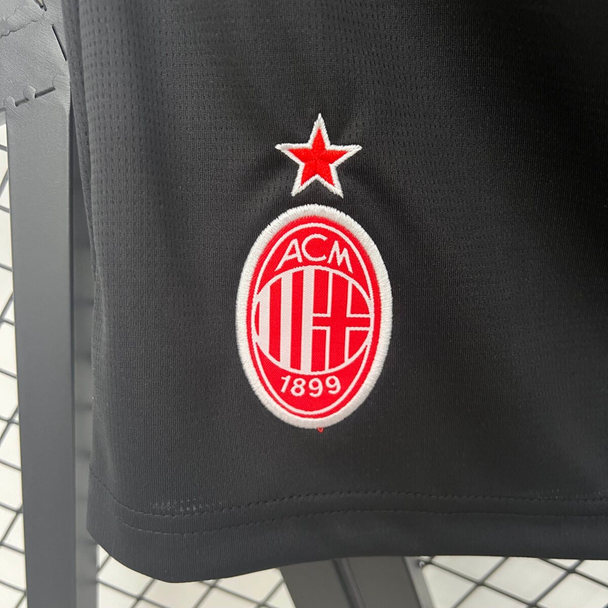 2025/2026 AC Milan Home Shorts - Image 3