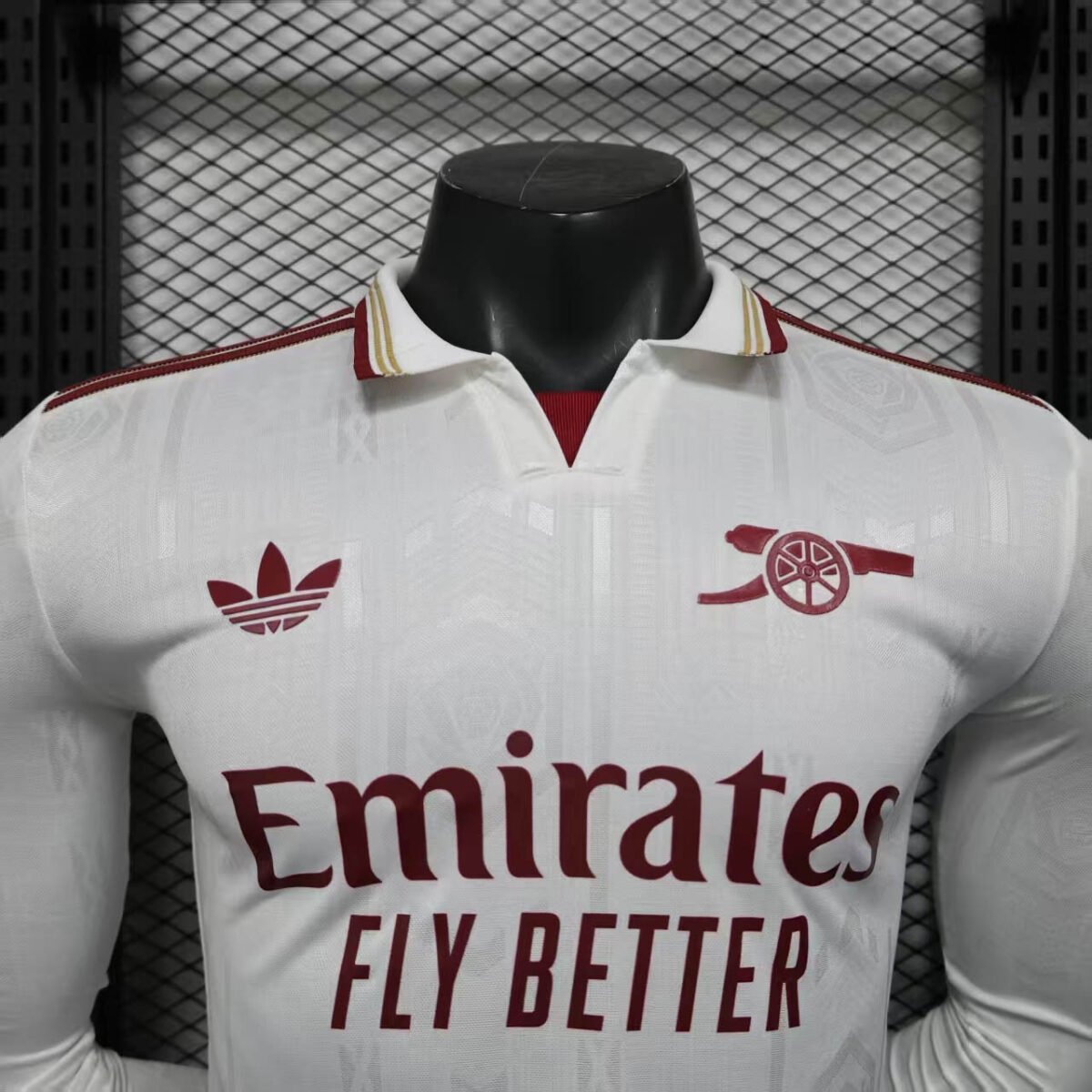 2025/2026 Player Version Long Sleeve Arsenal Third Away Football Shirt - Image 3