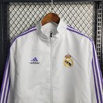 2023/2024 Real Madrid Reversible Windbreaker White - Image 4