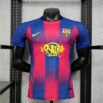 2025/2026 Player Version Barcelona X Central Cee Home Football Shirt
