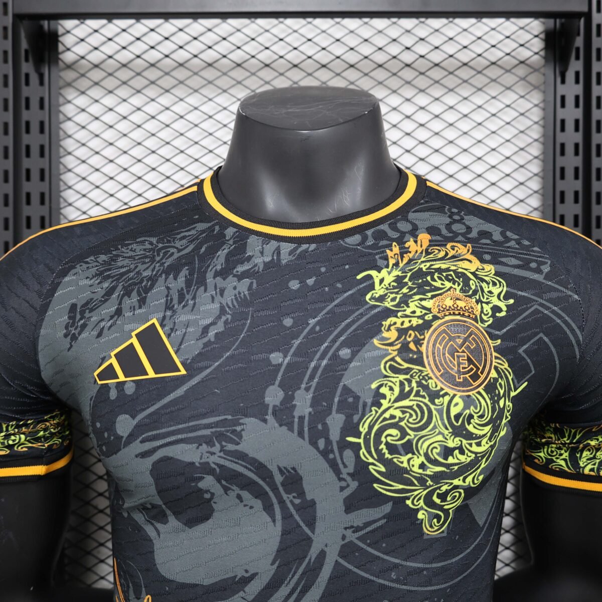 2024/2025 Player Version Real Madrid Special Edition Black and grey Football Shirt - Image 5