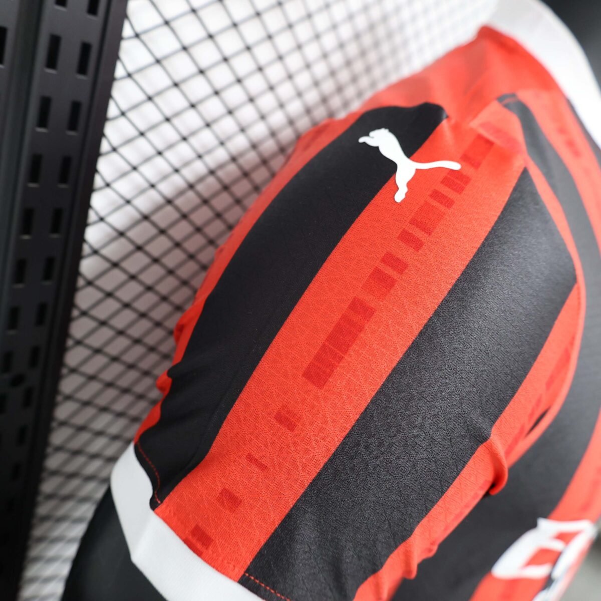2024/2025 Player Version AC Milan Home Soccer Jersey - Image 3
