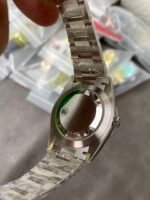 Rolex Oyster Perpetual 41mm Yellow Dial Smooth Bezel Oyster Bracelet(124300) DD3230 Movement - Image 8