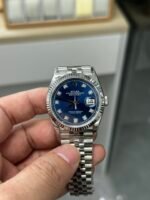Rolex Datejust 36mm Sunburst Blue Diamond Dial Jubilee Bracelet (126234) DD3235 Movement