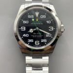 Rolex Air-King 40mm Black Dial Smooth Bezel Oyster Bracelet (126900) DD3230 Movement