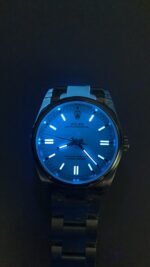 Rolex Oyster Perpetual 36mm Turquoise ??Tiffany?? Blue Dial Smooth Bezel Oyster Bracelet (126000) DD3230 Movement - Image 6