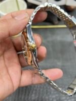 Rolex Datejust 41mm  Two-Tone Gold Champagne Diamond Dial Fluted Bezel Jubilee Bracelet (126333) DD3235 Movement - Image 8