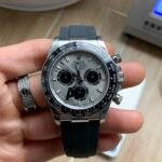 Rolex Cosmograph Daytona ??Grey Ghost?? Slate Dial Rubber Strap (126519LN) DD4131 Movement