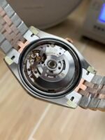 Rolex Datejust 41mm Two-Tone Rose Gold Silver Fluted Motif Dial Jubilee Bracelet (126331) DD3235 Movement - Image 8