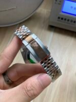 Rolex Datejust 41mm Two-Tone Rose Gold Silver Fluted Motif Dial Jubilee Bracelet (126331) DD3235 Movement - Image 9