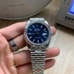 Rolex Datejust 41mm Blue Fluted Motif Dial Fluted Bezel Jubilee Bracelet (126334) DD3235 Movement