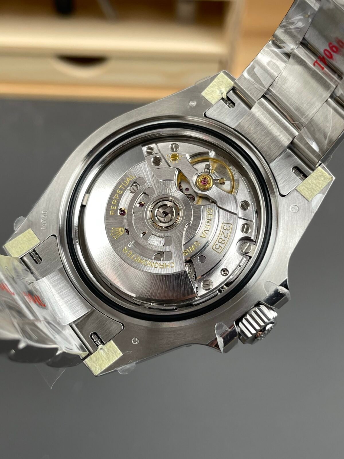 Rolex GMT-Master II Left-Handed Green Dial Black/Green Ceramic Bezel ??Sprite??Oyster Bracelet (126729VTNR) DD3285 Movement - Image 8