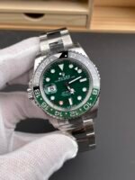 Rolex GMT-Master II Left-Handed Green Dial Black/Green Ceramic Bezel ??Sprite??Oyster Bracelet (126729VTNR) DD3285 Movement - Image 4