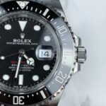 Rolex Sea-Dweller 43mm ??Single Red?? Black Dial Ceramic Bezel Oyster Bracelet (126600) DD3235 Movement - Image 4