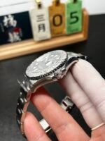 Rolex Yacht-Master 40mm Slate ??Rhodium?? Dial Platinum Bezel Oyster Bracelet (126622) DD3235 Movement - Image 4