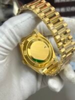 Rolex Day-Date 40 Yellow Gold Green Roman Dial (228238) V2 DD3255 Movement - Image 5