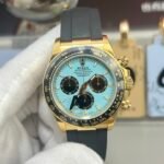 Rolex Cosmograph Daytona ??Tiffany?? Turquoise Dial Rubber Strap (126518LN) DD4131 Movement