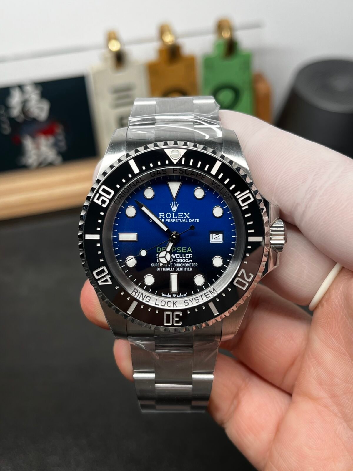 Rolex Deepsea 126660 44mm Gradient Blue Dial DD3235 Movement - Image 2