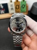 Rolex Datejust 36mm Sunburst Slate Diamond Dial Jubilee Bracelet (126234) DD3235 Movement - Image 2