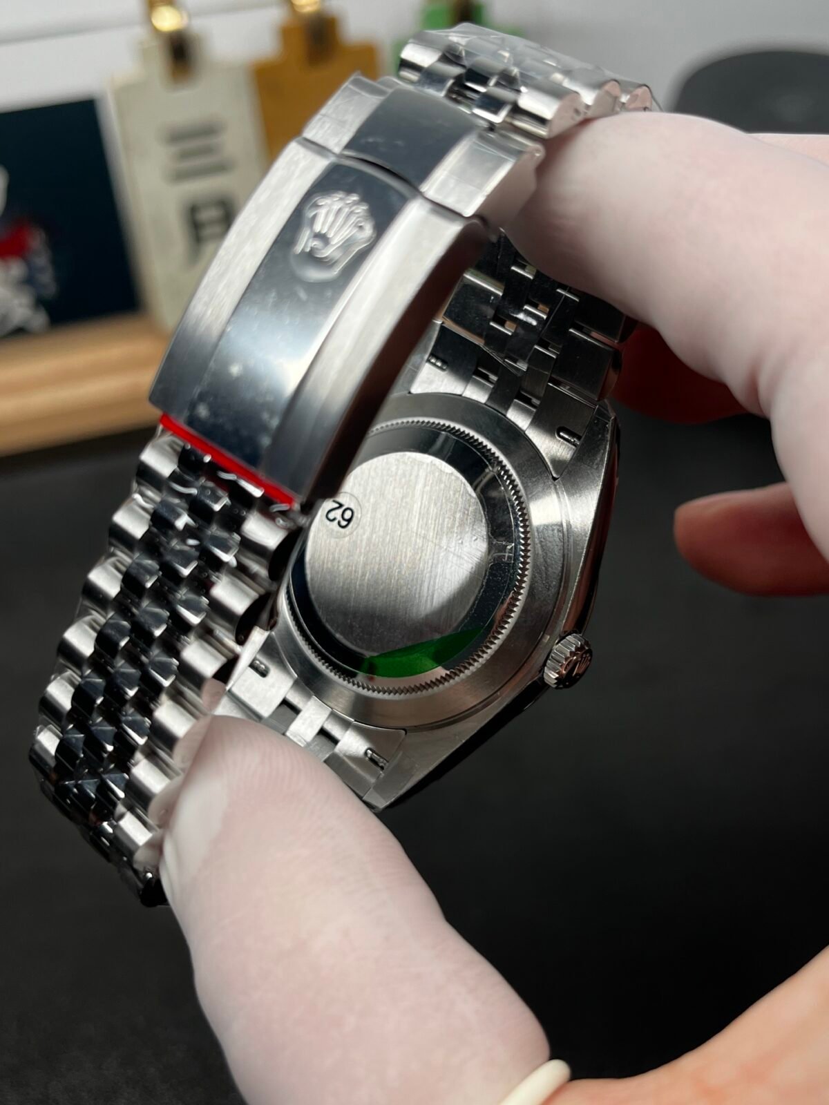 Rolex Datejust 36mm Sunburst Slate Diamond Dial Jubilee Bracelet (126234) DD3235 Movement - Image 5