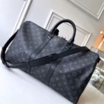 LOUIS VUITTON MONOGRAM ECLIPSE KEEPALL BANDOULIERE 55 – LVB005 - Image 3