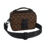 LOUIS VUITTON S LOCK MESSENGER MONOGRAM MACASSAR – LVB046