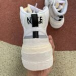 Sacai x Blazer Mid ‘White Grey’ - Image 4