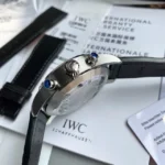 IWC IW377701 Pilot Chronograph – Classic 43mm Black Dial Automatic Aviation Watch - Image 4