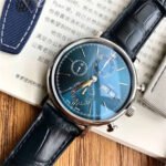 IWC Portofino Chronograph 7750 Replica – Blue Dial Luxury Dress Watch - Image 2