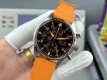 IWC Pilot IW388108 Replica – AMG Orange Dial Chronograph Edition - Image 4