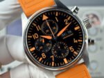 IWC Pilot IW388108 Replica – AMG Orange Dial Chronograph Edition - Image 5