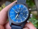 ZF Factory IWC Pilot Replica IW389008 – Blue Angels Ceramic Chronograph - Image 2